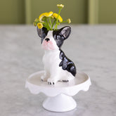 Bulldog Bud Vase
