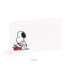 E. Frances X Peanuts® Snoopy Typing Little Notes