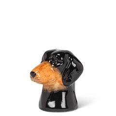 Daschund Bud Vase