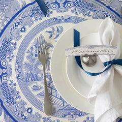Die-cut Blue Willow Plate Placemat