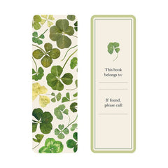 Clover Bookmarks Set of 3