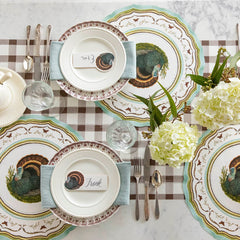 Die-cut Heritage Turkey China Placemat