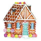 Die-cut Gingerbread House Placemat