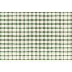 Dark Green Painted Check Placemat