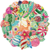 Die-cut Yuletide Treasure Wreath Placemat