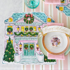 Die-cut Holiday Home Placemat