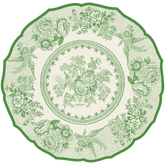Die-cut Green Asiatic Pheasants Placemat