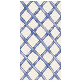 Blue Lattice Guest Napkins