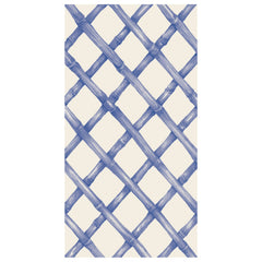 Blue Lattice Guest Napkins