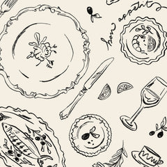 Dinner Party Cocktail Napkins