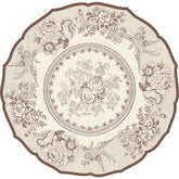Die-cut Brown Asiatic Pheasants Placemat