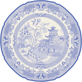 Die-cut Blue Willow Plate Placemat