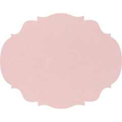 Die-cut Pink French Frame Placemat