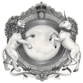Die-cut H&C Regal Crest Placemat