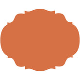 Die-cut Orange French Frame Placemat
