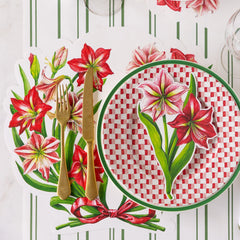 Die-cut Amaryllis Placemat