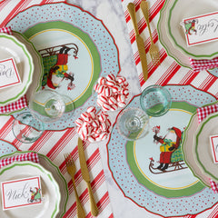 Die-cut Old St. Nick Sleigh Placemat