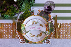 Die-cut Artichoke Wreath Placemat