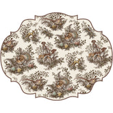 Die-cut Harvest Toile Frame Placemat