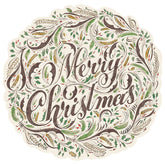 Die-cut Merry Christmas Placemat