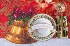 Die-cut Christmas Bells Placemat