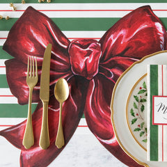 Die-cut Bow Placemat