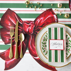 Die-cut Bow Placemat