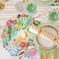 Die-cut Yuletide Treasure Wreath Placemat