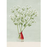 Cow Parsley Greeting Card