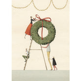 Christmas Wreath Greeting Card