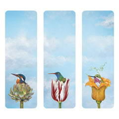 Birds in Bloom Bookmarks Set of 3