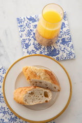 Blue Regal Peacock Cocktail Napkins