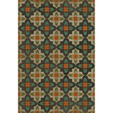 Anna's Garden Vinyl Rug - Pattern 33