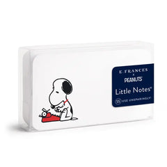 E. Frances X Peanuts® Snoopy Typing Little Notes