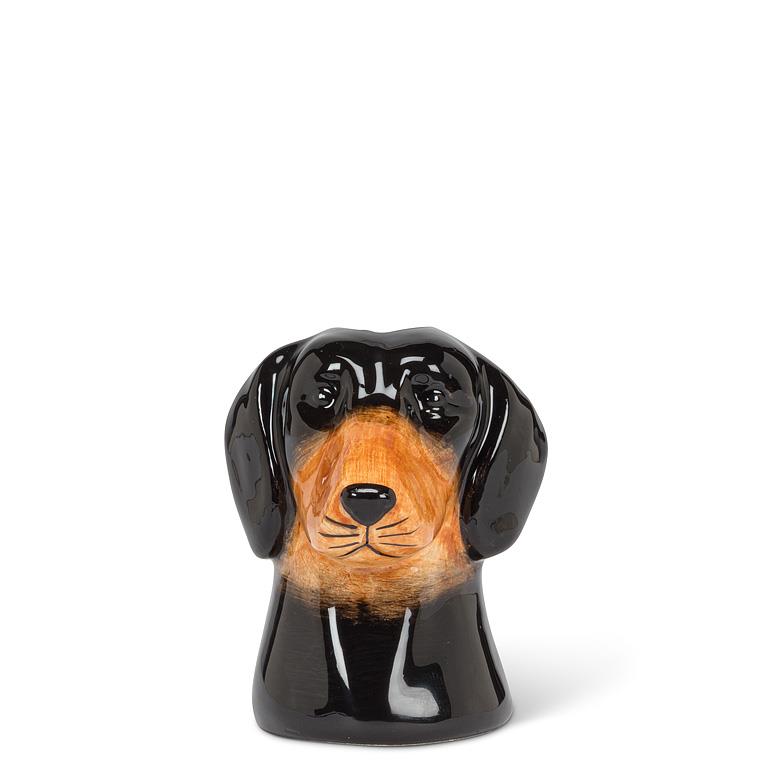 Daschund Bud Vase