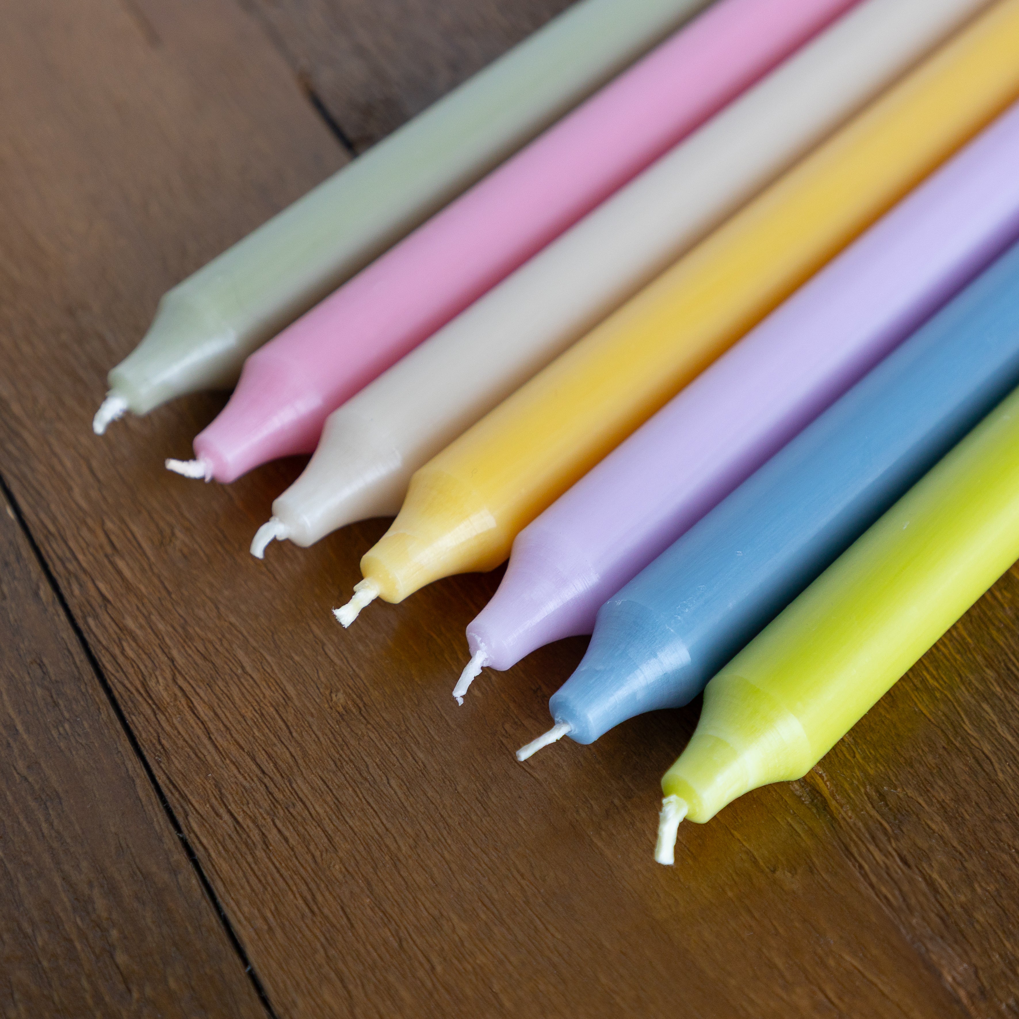 Cream 12" Taper Candle