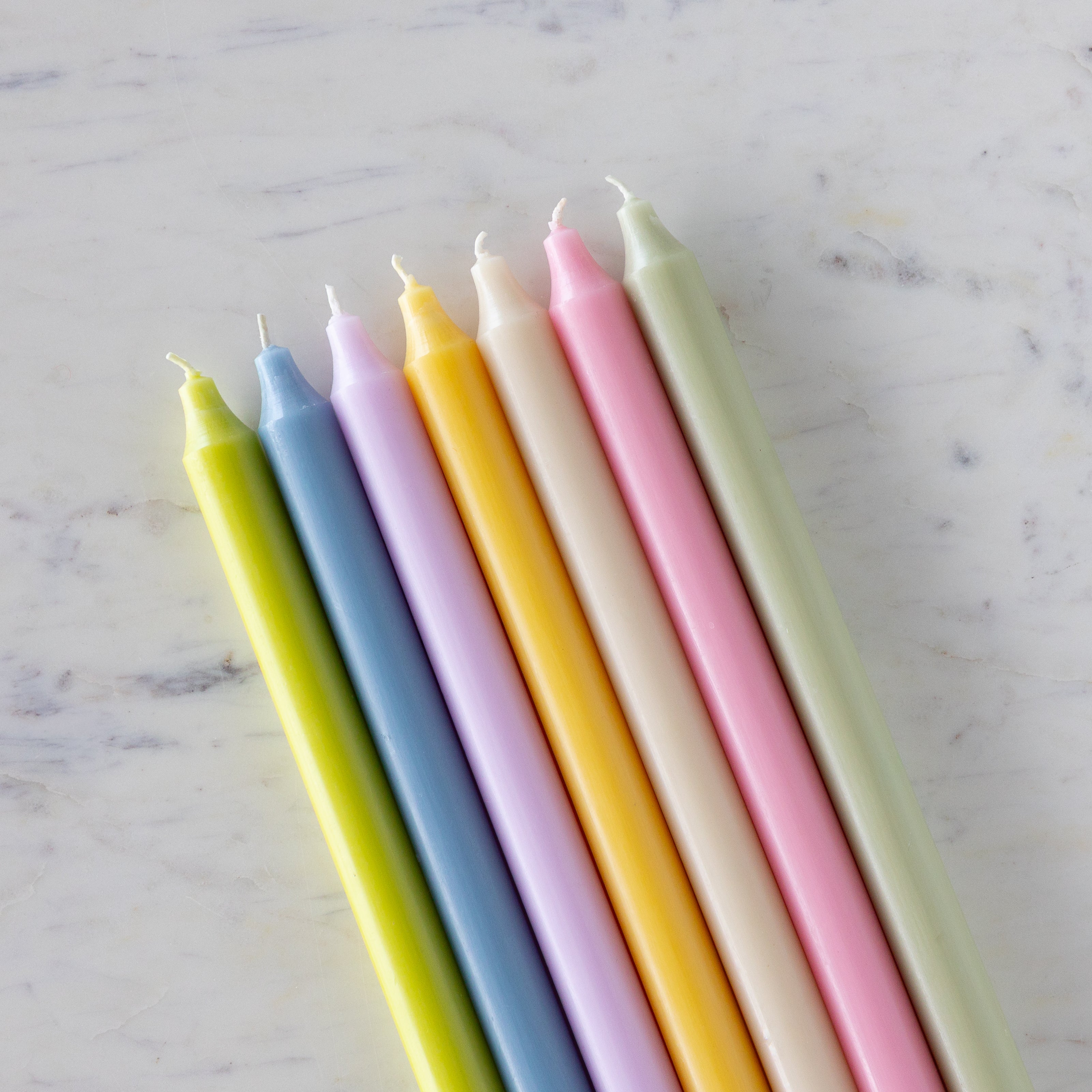 Cream 12" Taper Candle