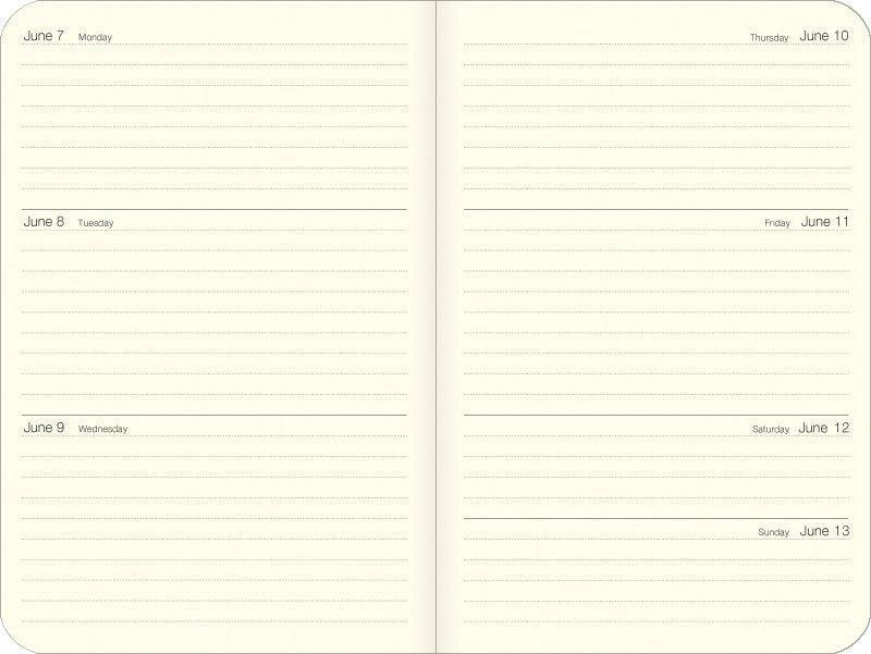 2027 A Year In Flowers Weekly Planner