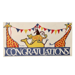Congratulations Circus Card