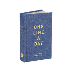 Denim One Line a Day: A Five-Year Memory Book
