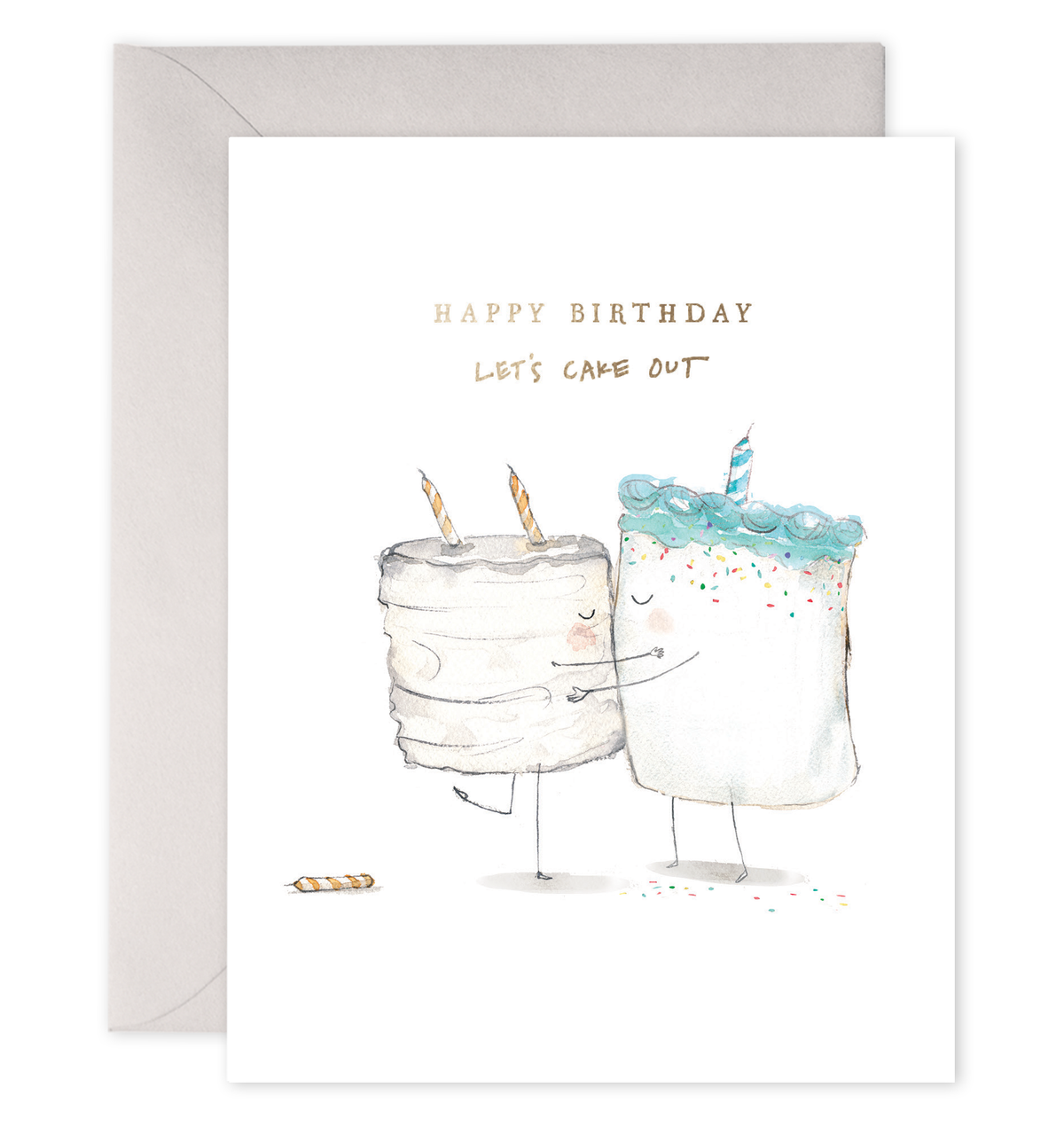 Cake Out Greeting Card