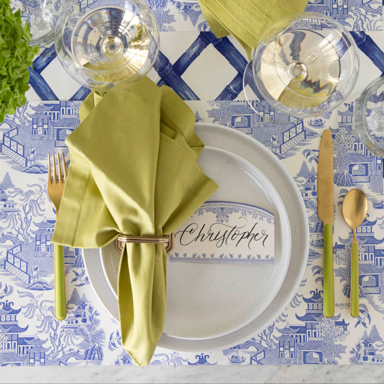Blue Willow Placemat