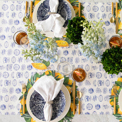Die-cut Lemon Wreath Placemat