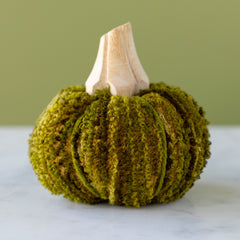 Cotton Blend Bouclé/Velvet Pumpkin
