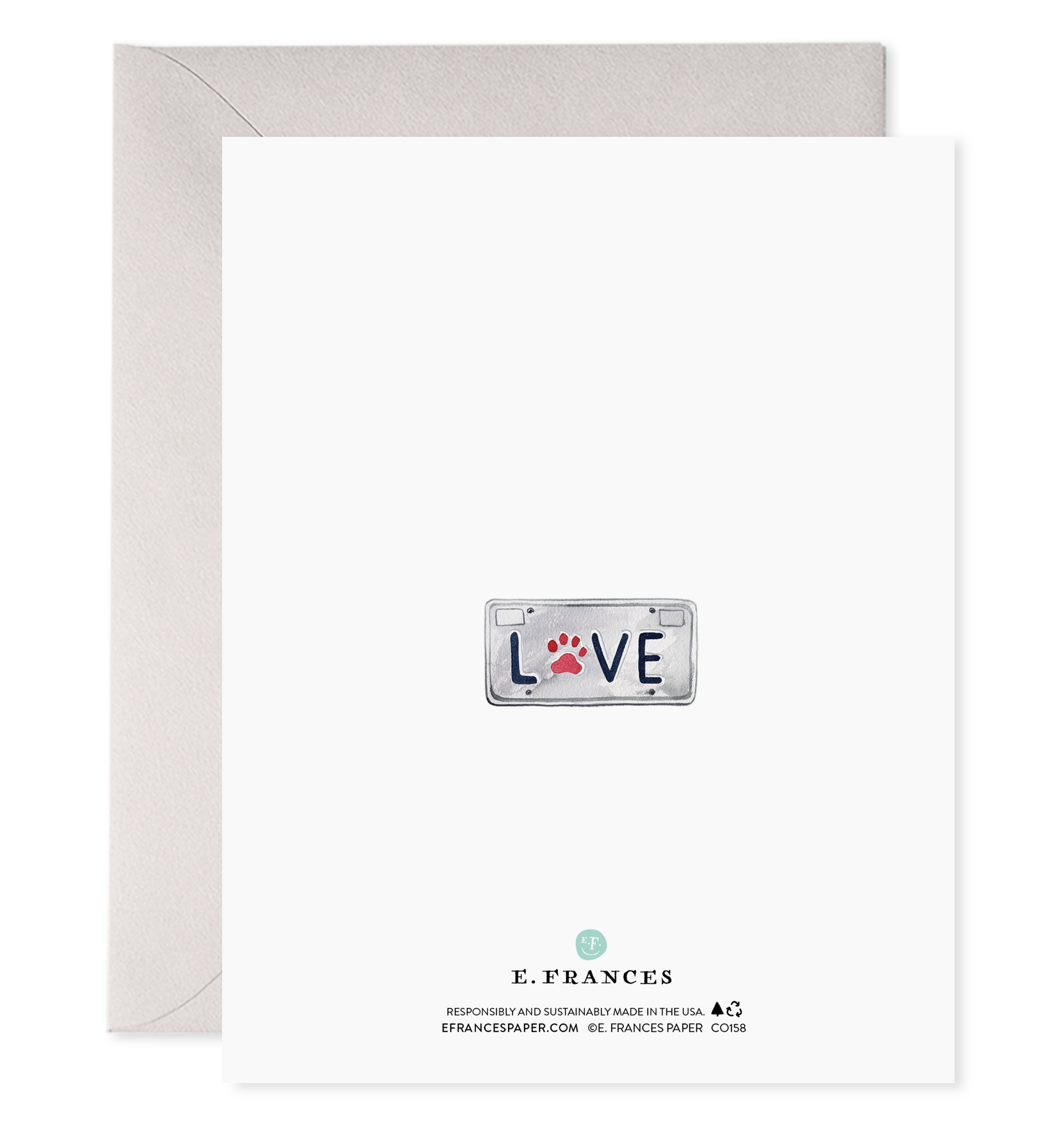Co-Pilot Dog Greeting Card
