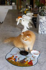 Cat Dish with Face