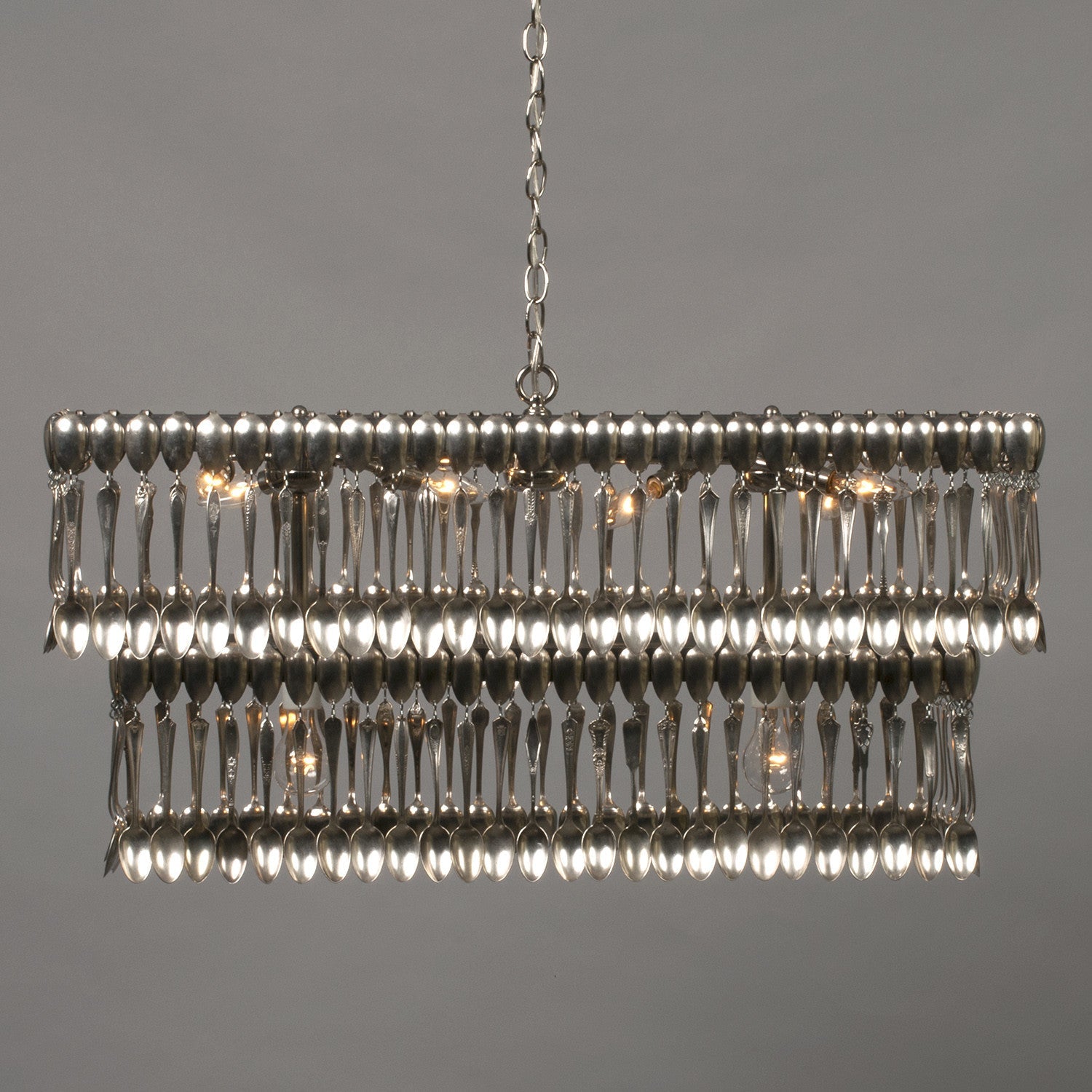 Double Tier Rectangle Spoondelier