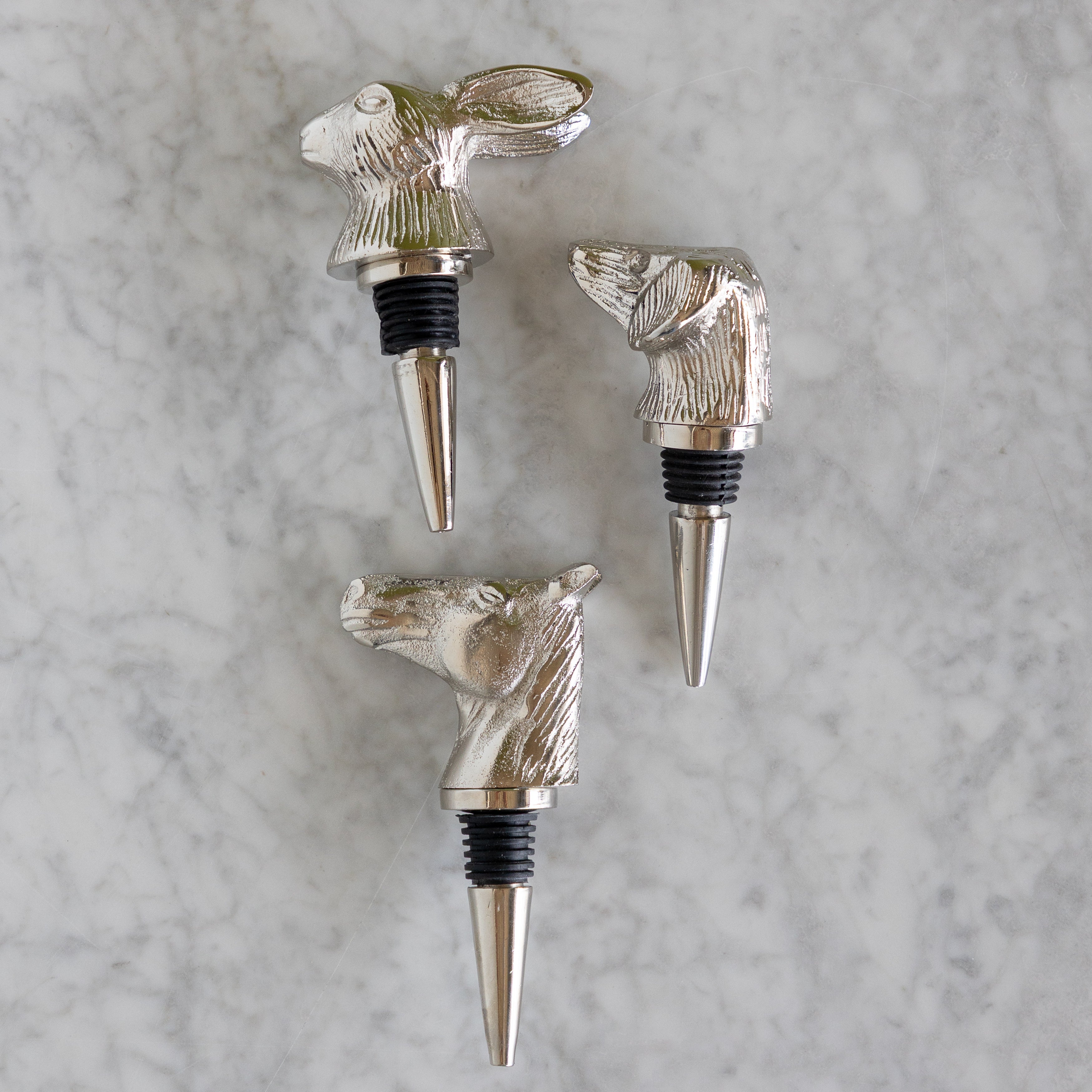 Dog Head Bottle Stopper