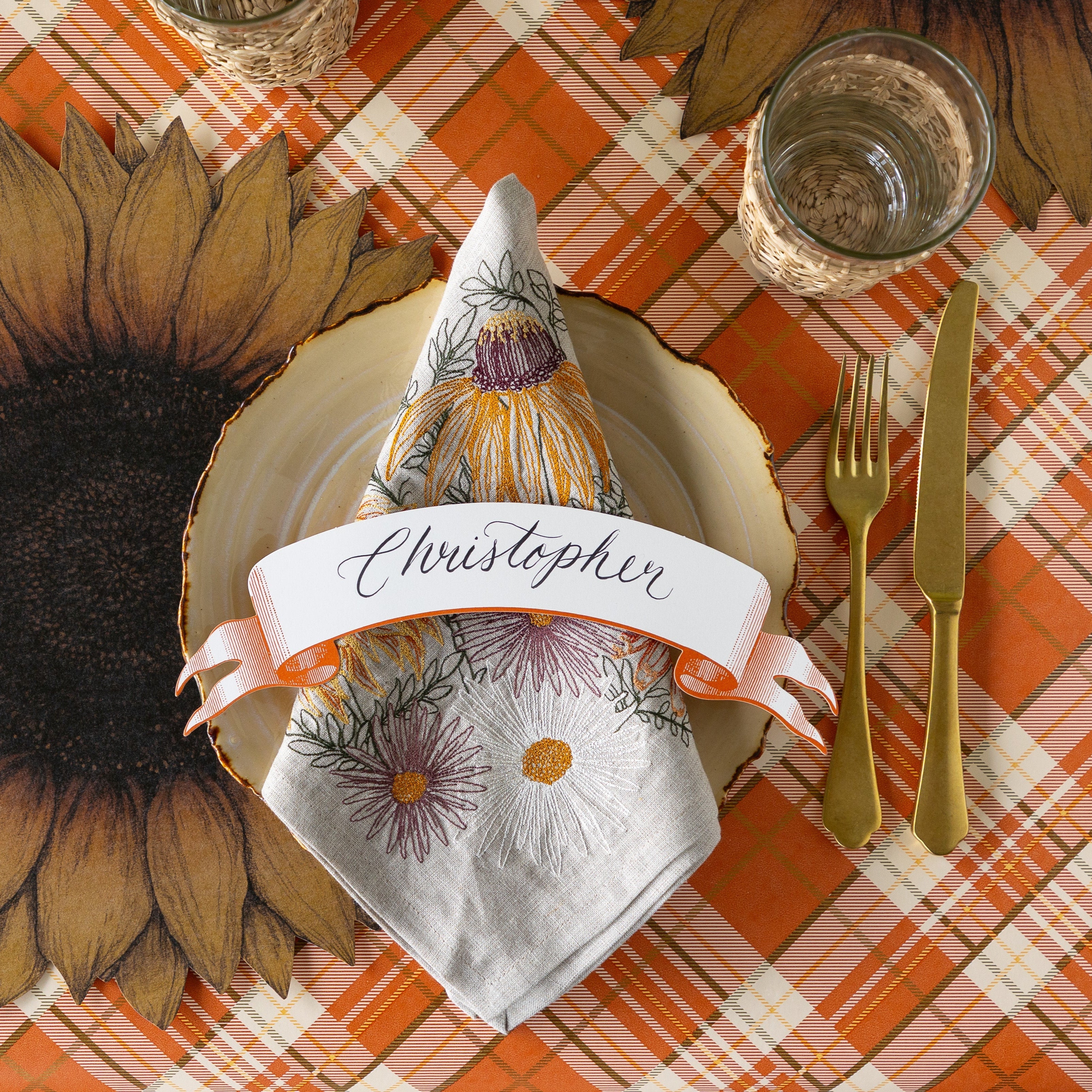 Blossoms Dinner Napkin
