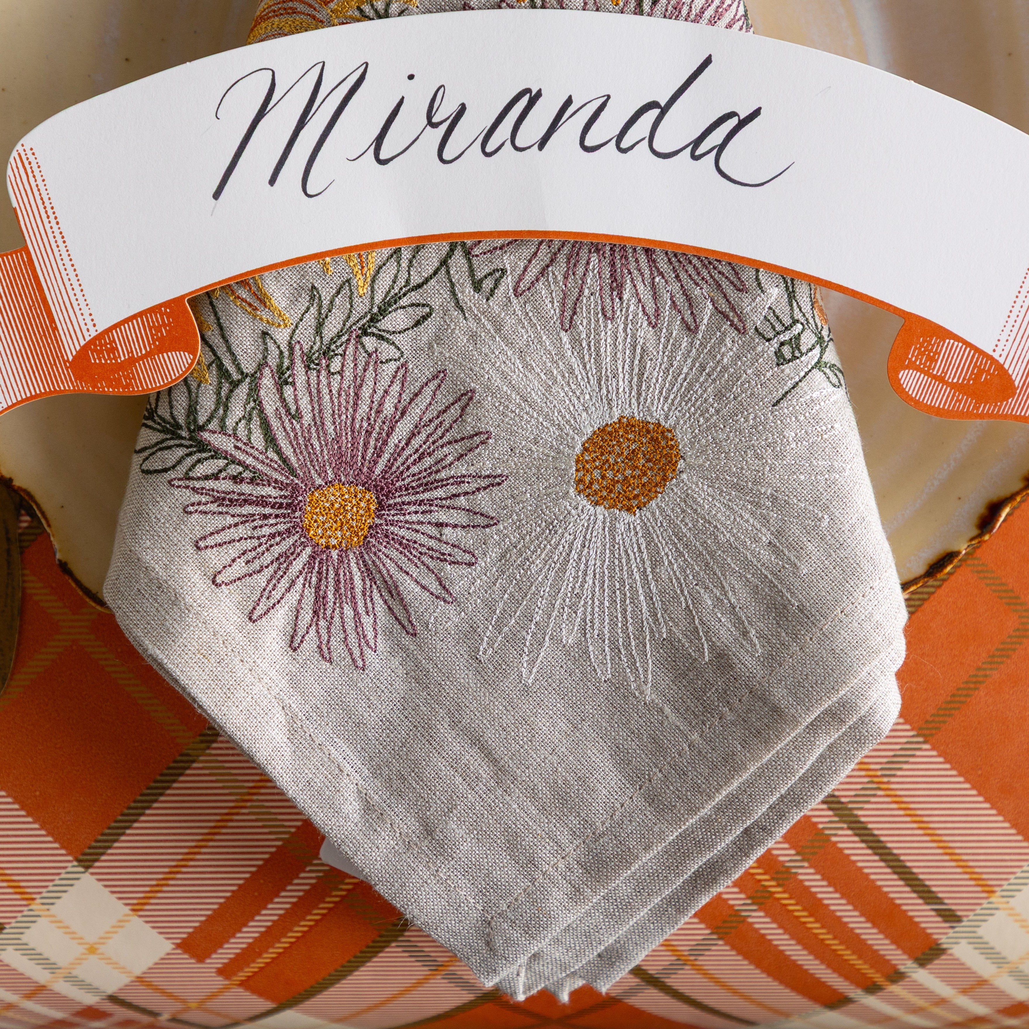 Blossoms Dinner Napkin